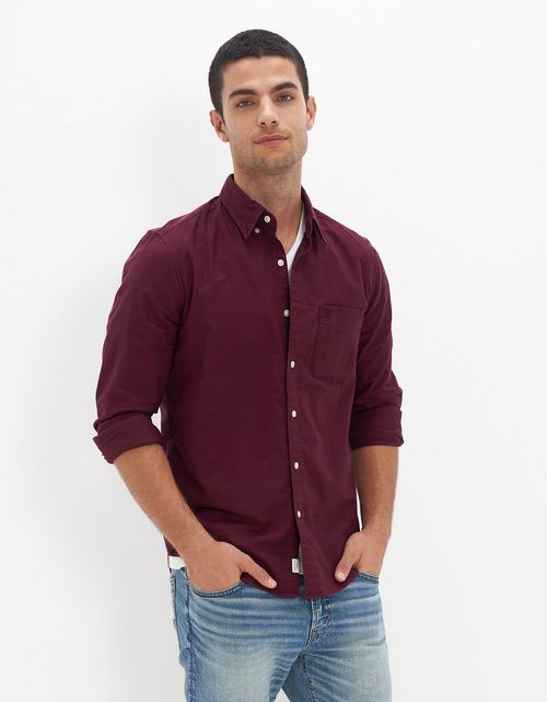 Camisas rojas para hombre American Eagle Peru