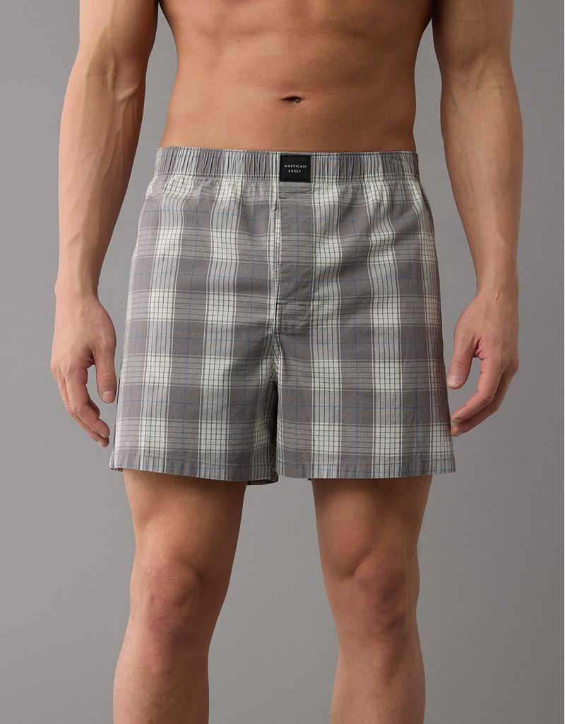 Boxers Aeo de cuadros con stretch Tienda Online